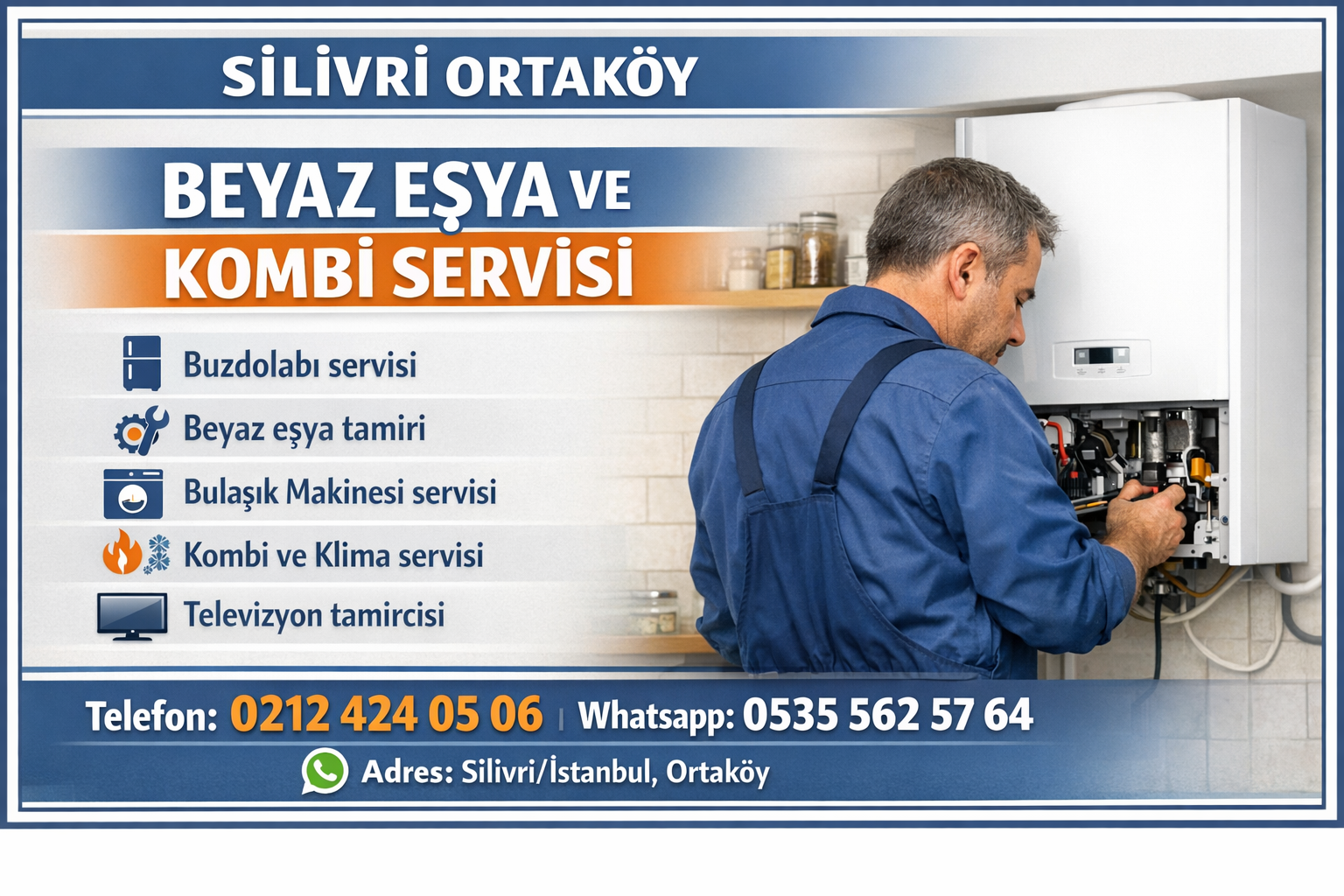 Silivri Ortaköy Beyaz Eşya Servisi